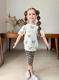 5/7 yaş arası leoparlı kaprili takım