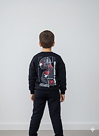 Spiderman baskılı şardonlu takım