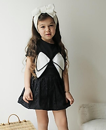 3-10 yaş arası balon etek kurdale detaylı tşört etekli takım