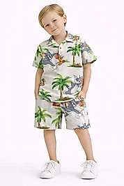 Yüzde yüz pamuk karakterli 3-8 yaş arası takım