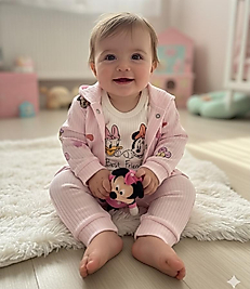 Best friend baskılı Zıbınlı üçlü takım