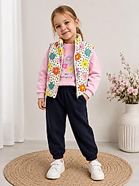 1 yaş kız bebek montlu set