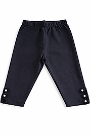 Kenar dantel taşlı tayt