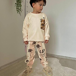 GAP YAZILI ERKEK MODERN TAKIM