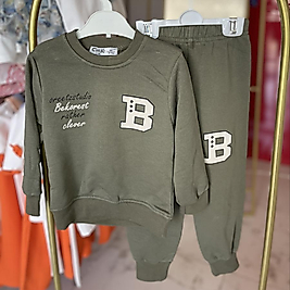 Bekorest baskılı yeşil takım