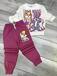 Mürdüm lola bugs baskılı takım