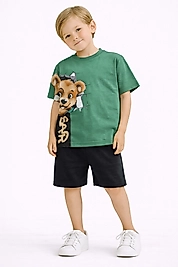 5-6 yaş penye ayıcıklı takım