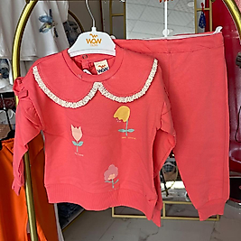 Kız bebek yakalı takım