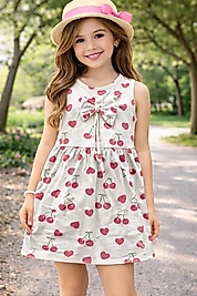 3-8 yaş arası yazlık elbise