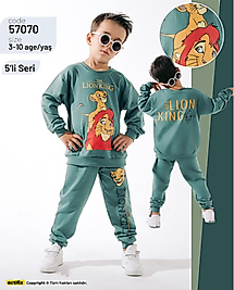 LION KING ERKEK ÇOCUK TAKIM 57070