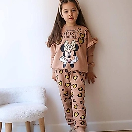 Sim detaylı miki fare paçası lastikli takım