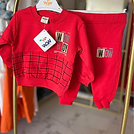 Erkek bebek kırmızı takım