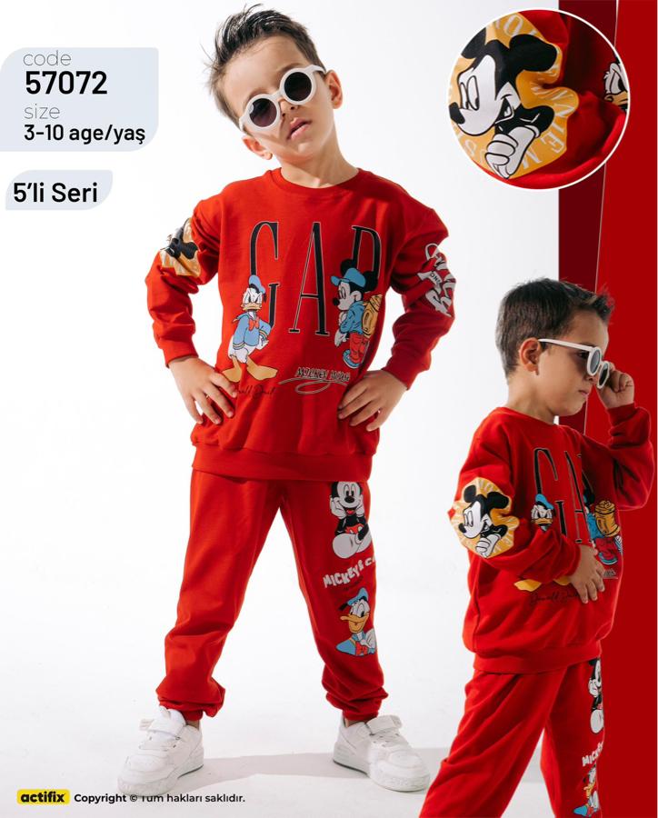 MİCKEY MOUSE ERKEK ÇOCUK ALT ÜST TAKIM 57072