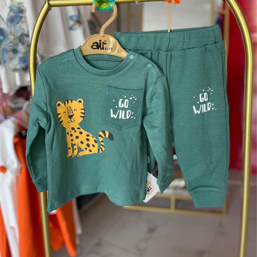 GO WİLD ERKEK BEBEK TAKIM