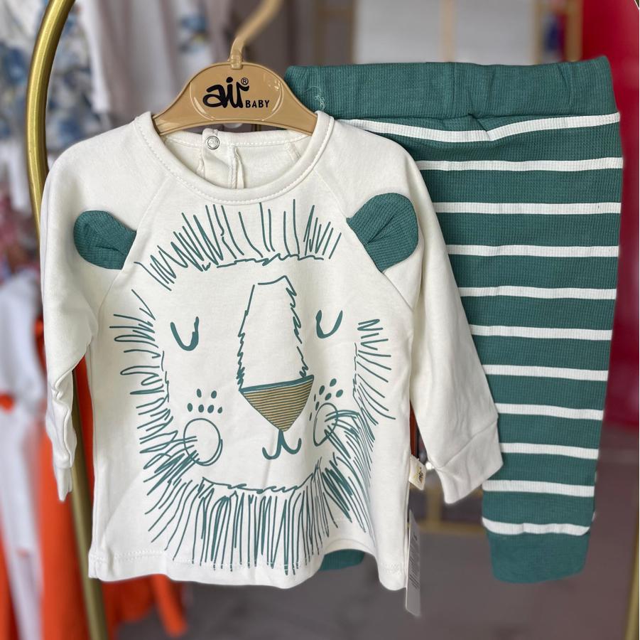 Erkek bebek ayıcıklı takım