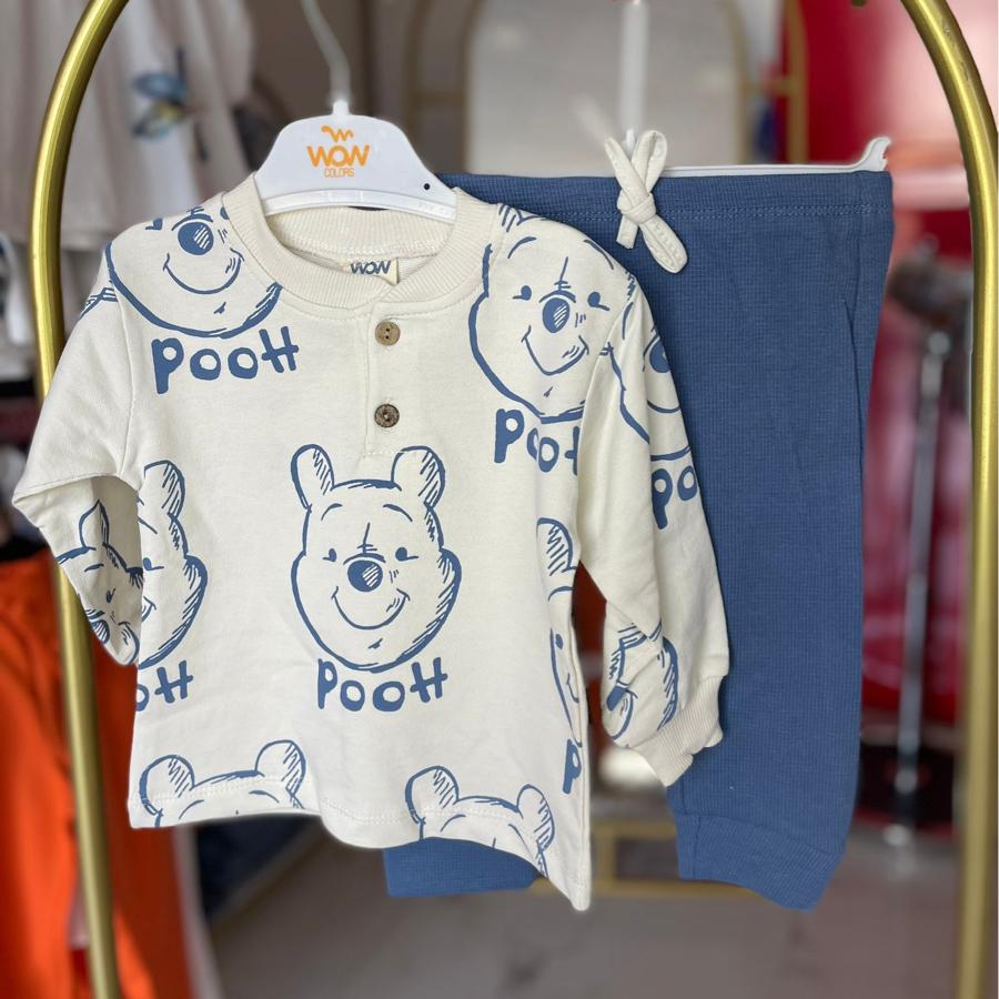 Erkek bebek ayıcıklı takım