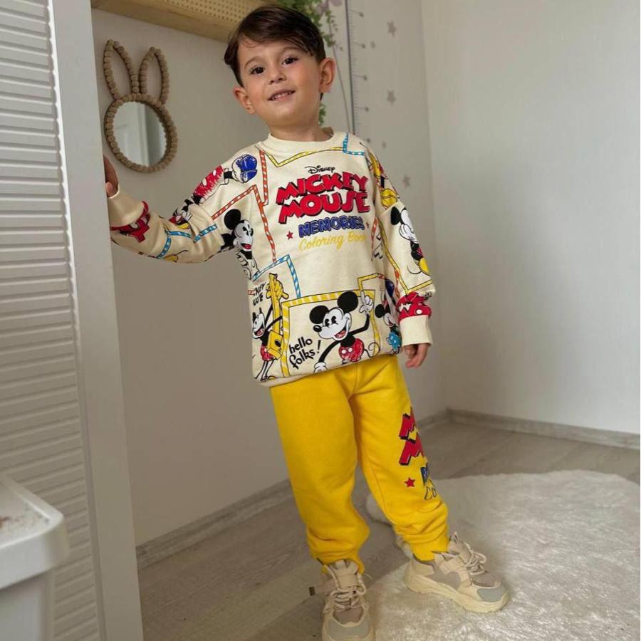 Mickey mouse erkek çocuk takım