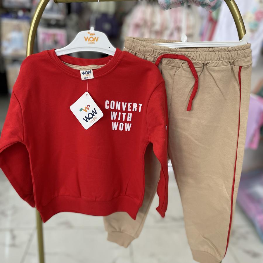 Convert with wow baskılı takım