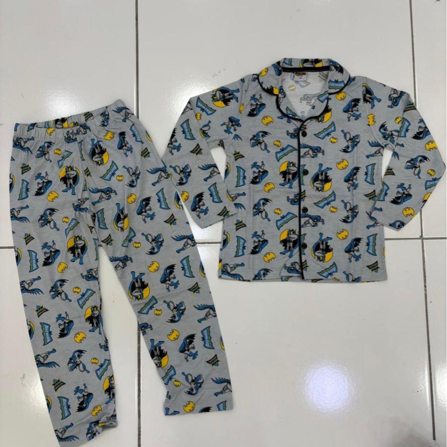 Batman baskılı erkek gecelik