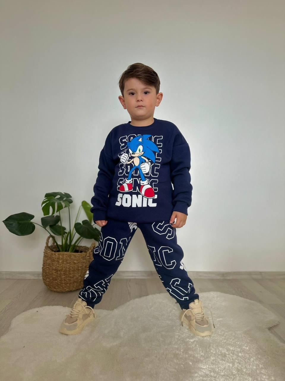 Sonic baskılı takım