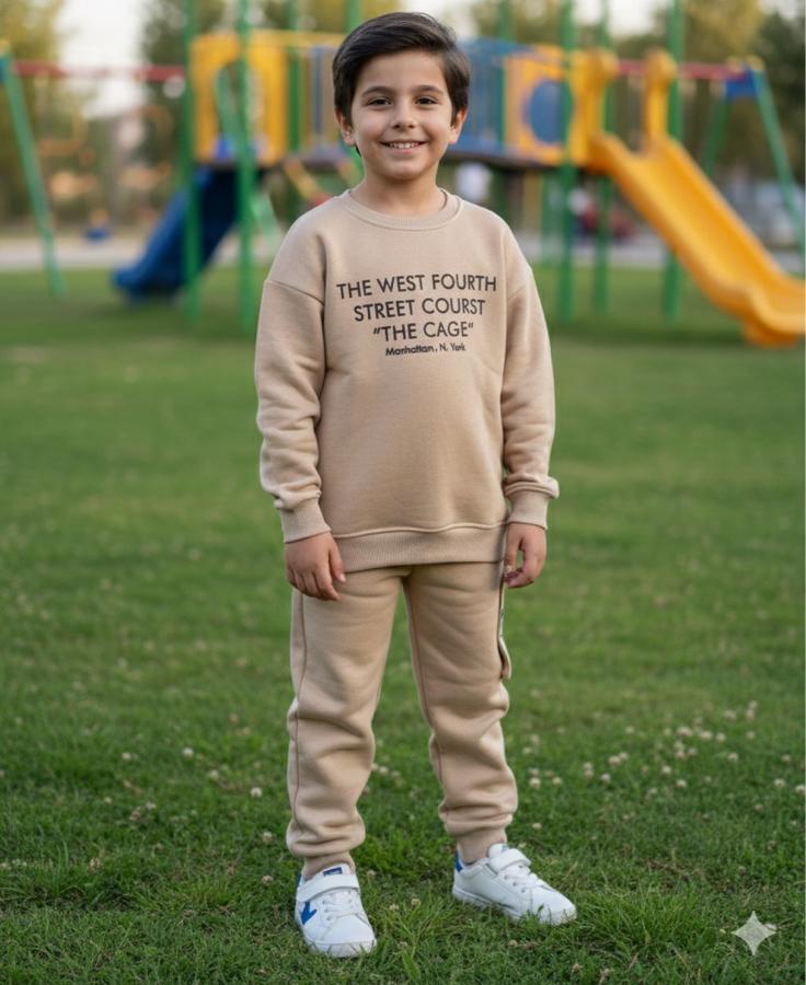 Üç iplik şardonlu takım