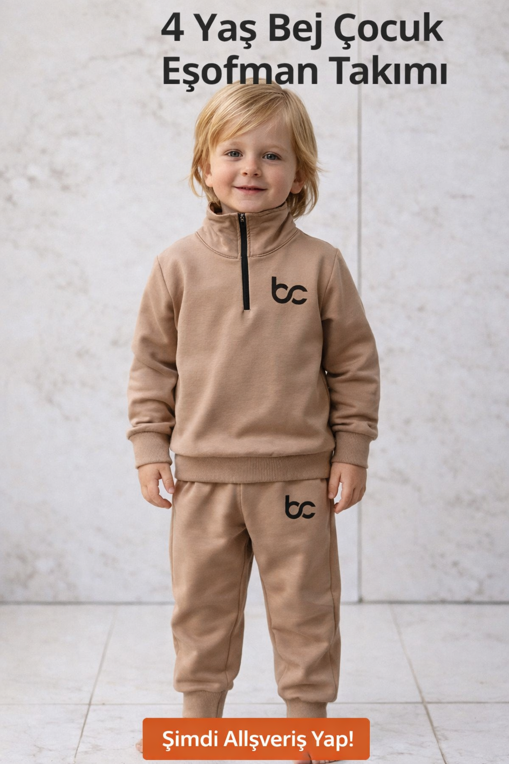 4 yaş erkek çocuk iki ip eşofman