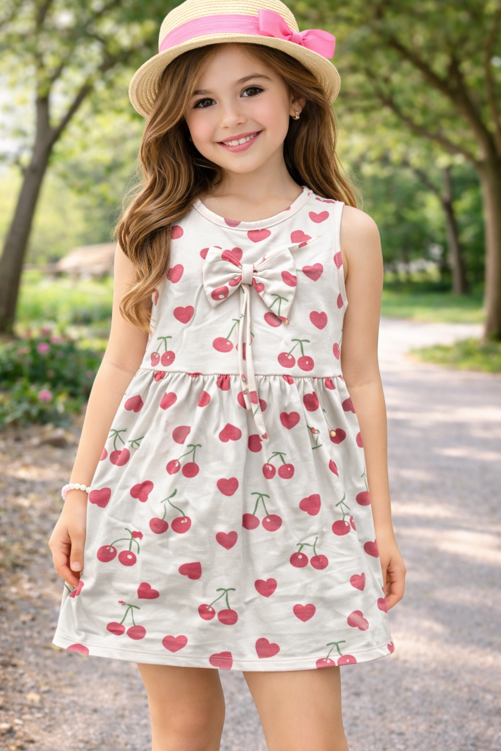 3-8 yaş arası yazlık elbise