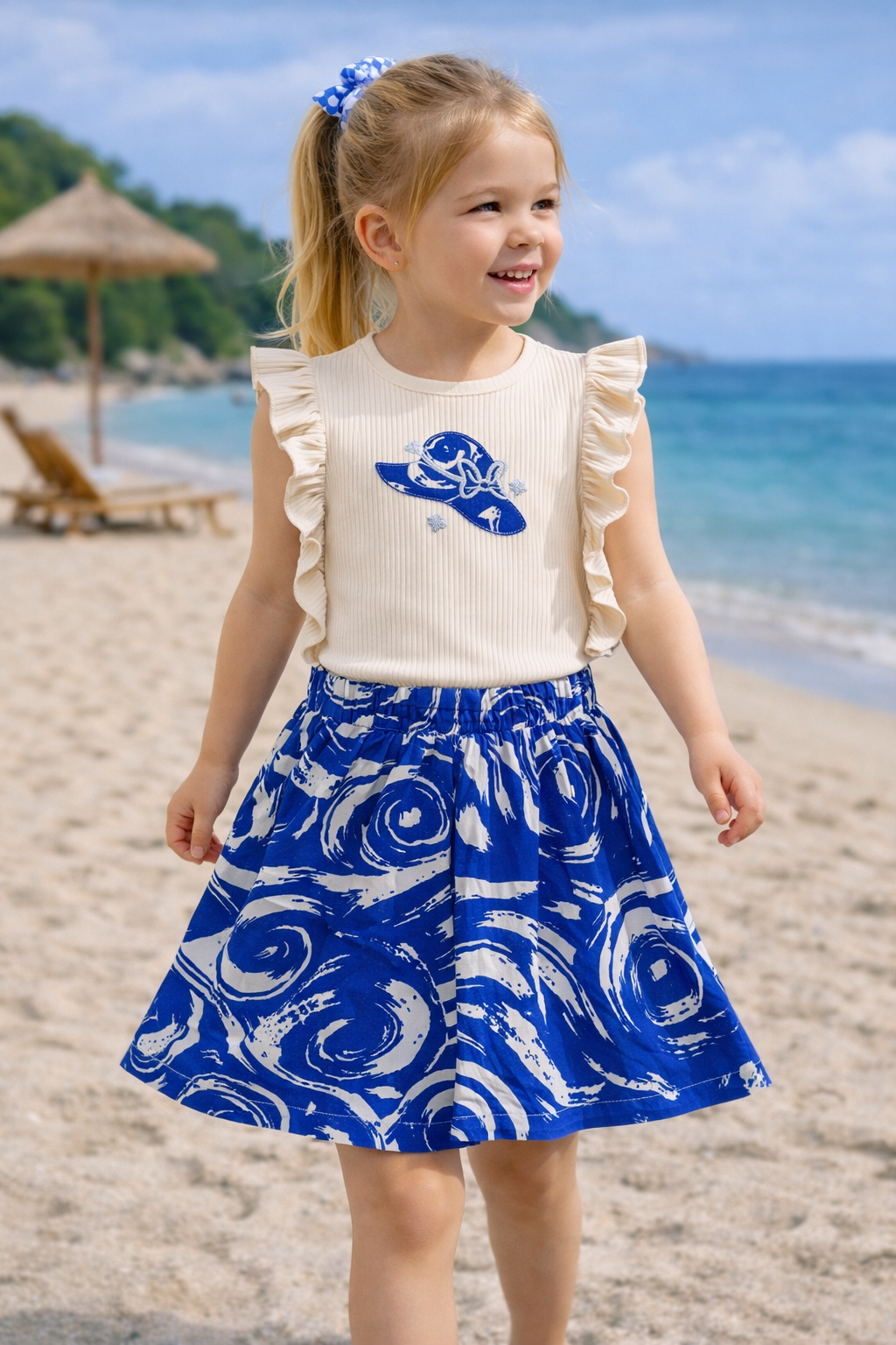 4-8 yaş arası etekli takım