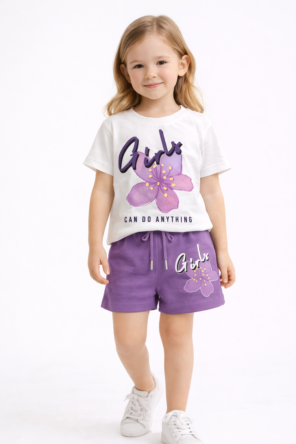 5-8 yaş arası şortlu takım