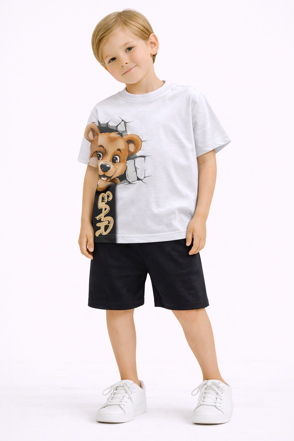 Ayıcıklı 5-8 yaş penye takım