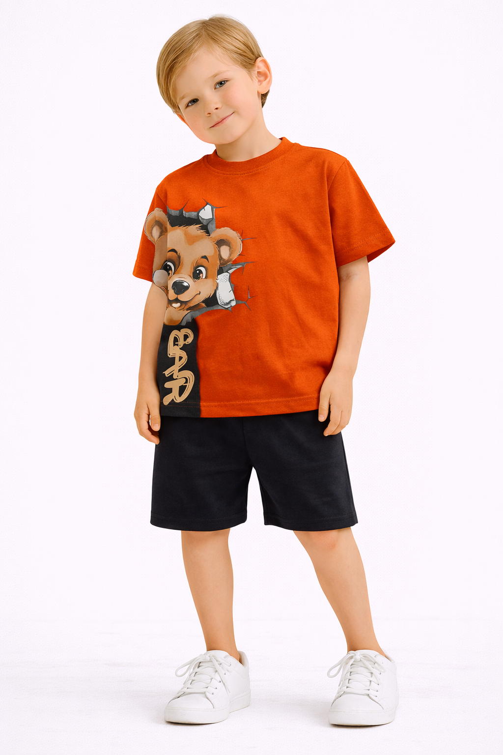 5-8 yaş ayıcıklı penye takım