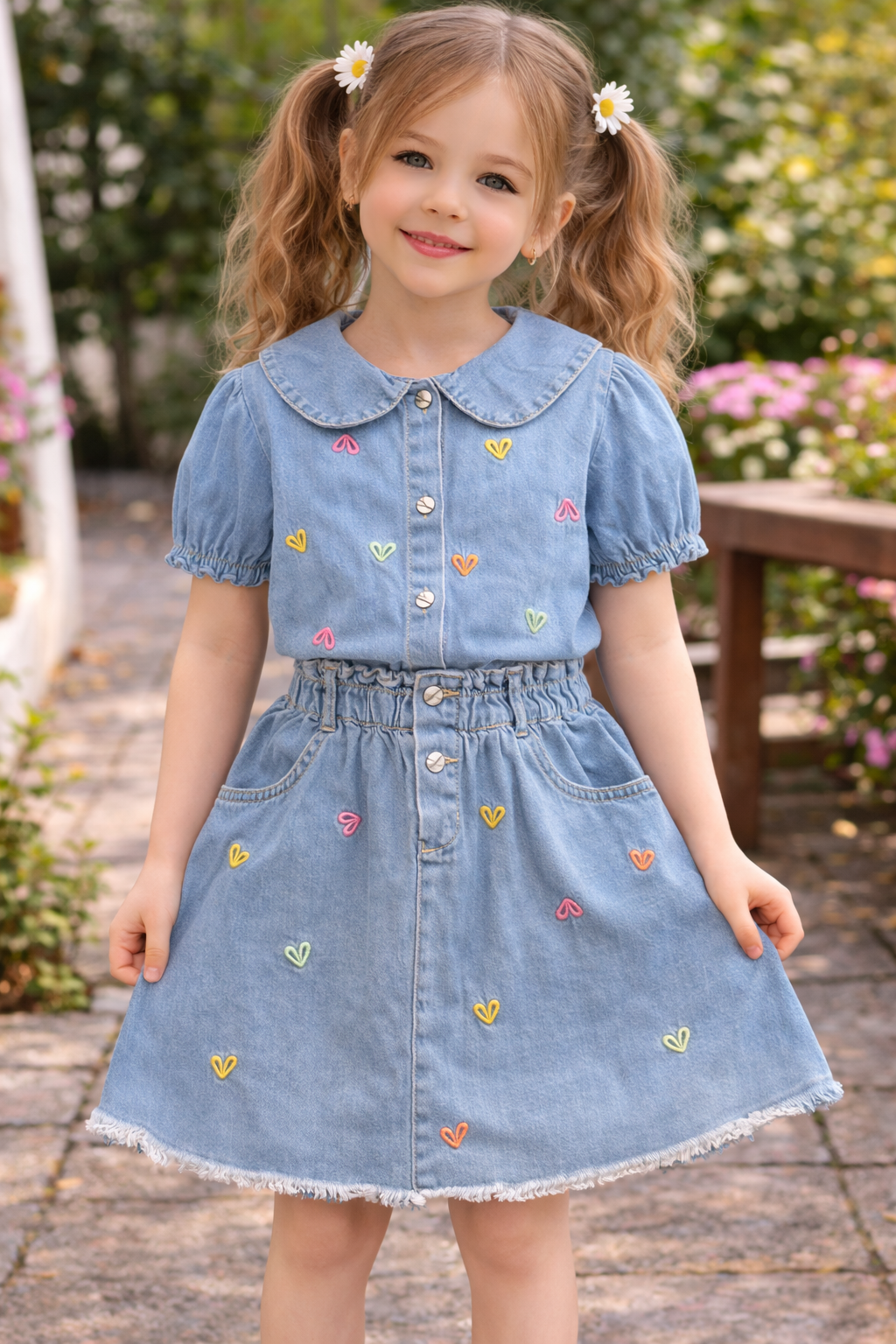 3-10 yaş arası kot takım